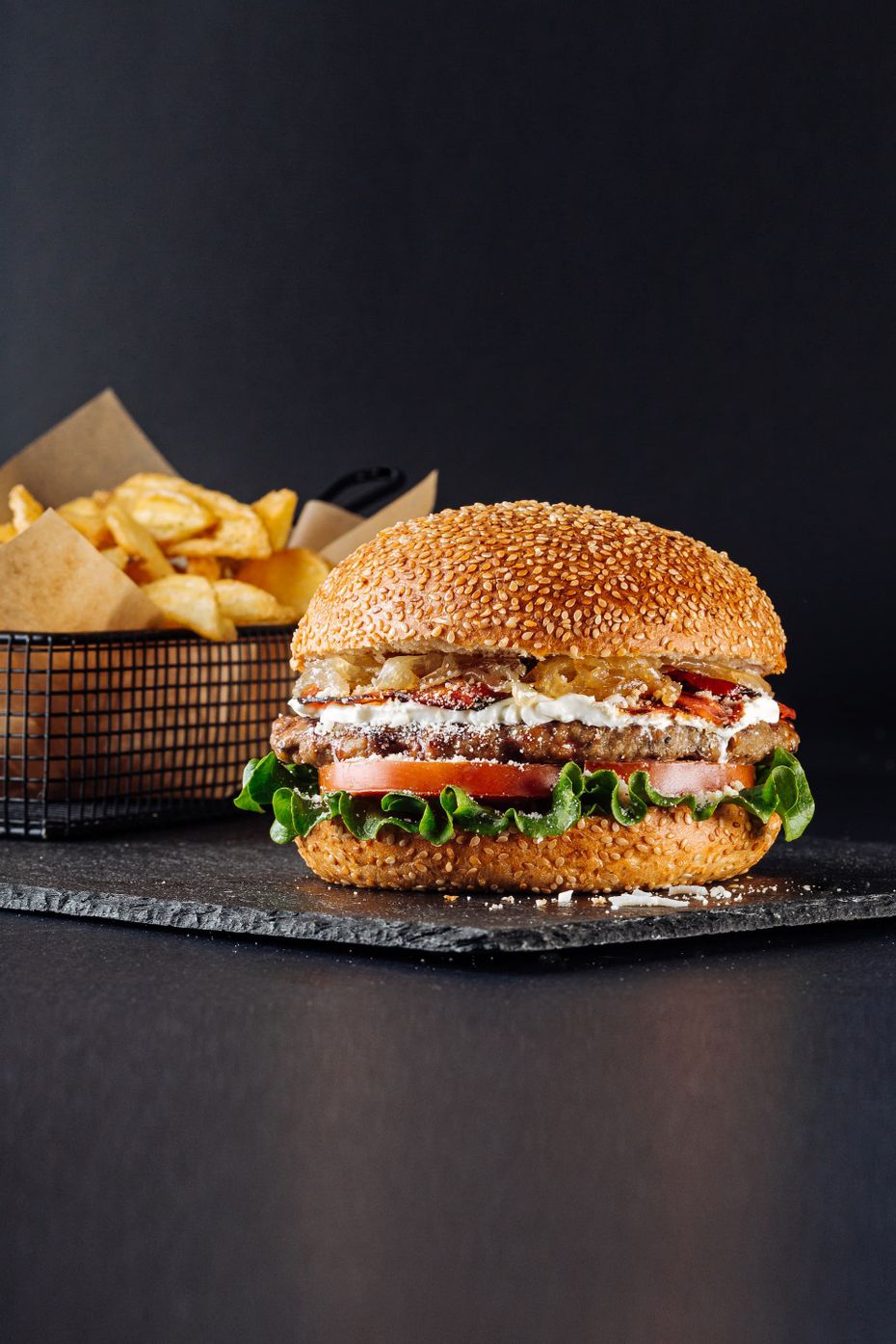 BBQ burger - Black Dagger