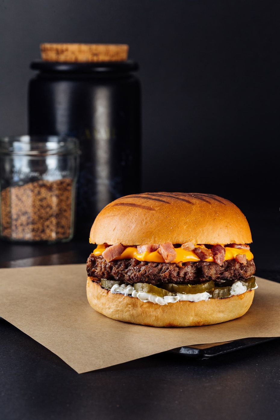 Chicago burger - Black Dagger