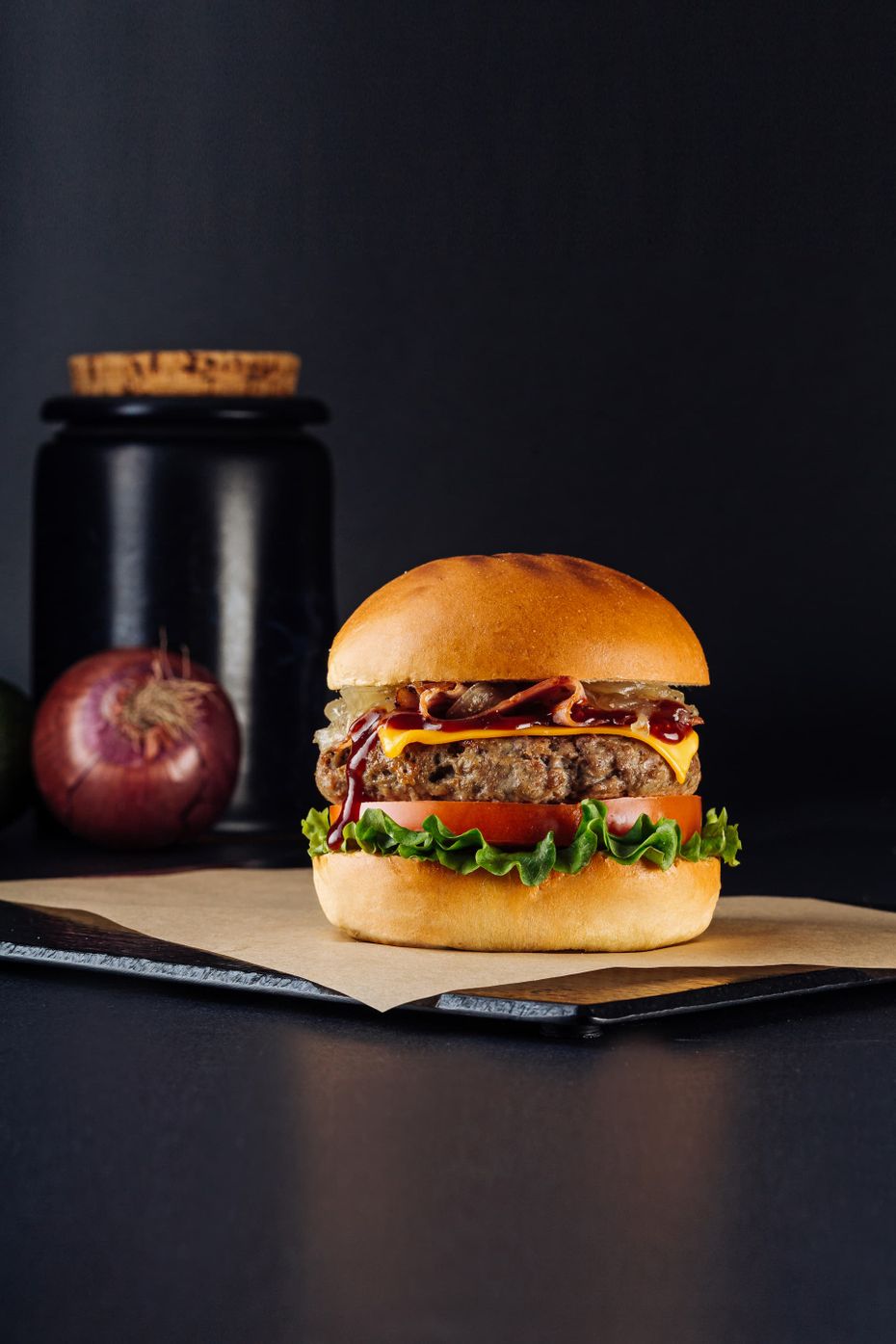 BBQ burger - Black Dagger