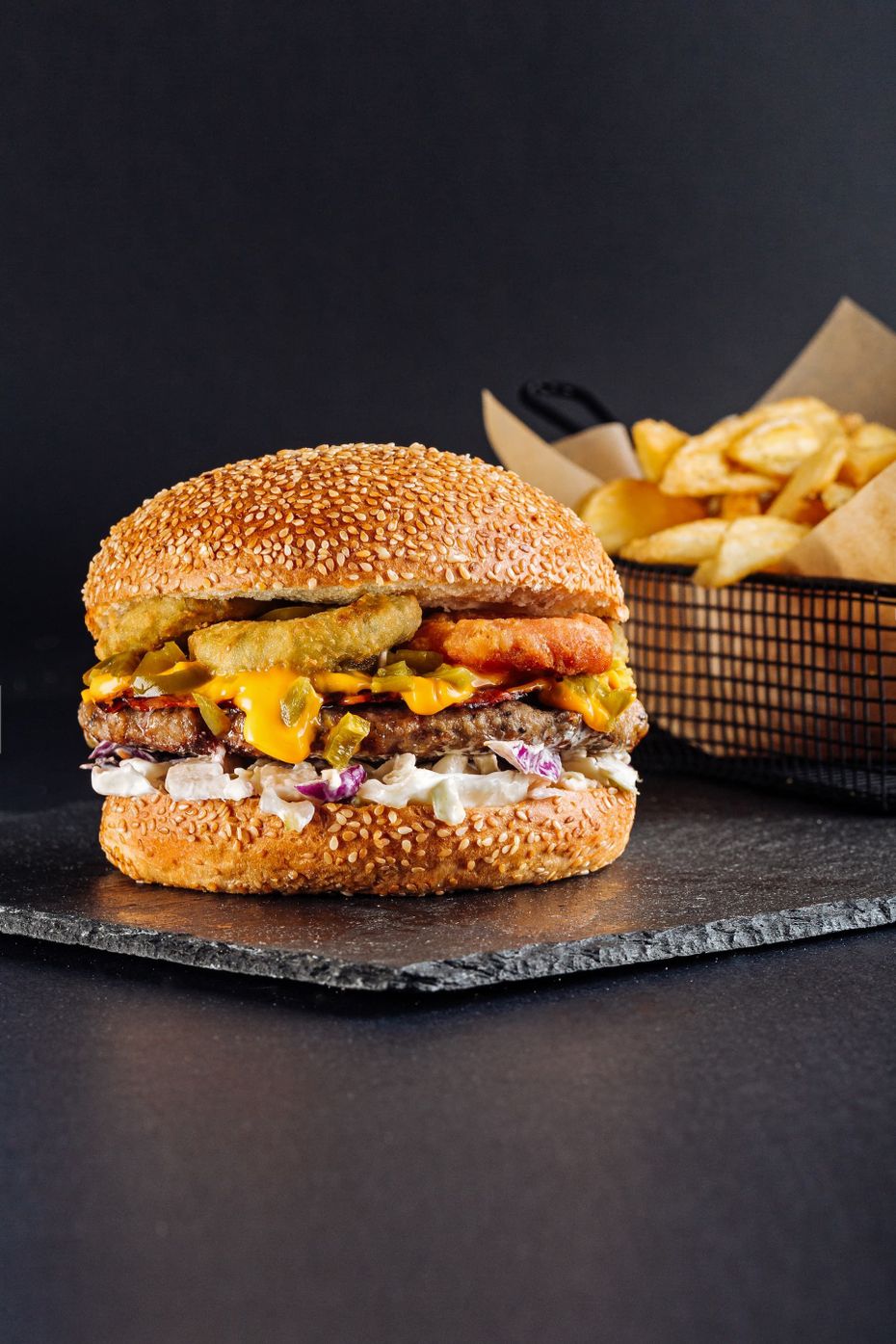 Monster mexican burger - Black Dagger